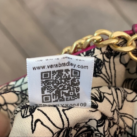 Vera Bradley Carson Mini Saddle Bag in Wild Berry - Picture 9 of 10